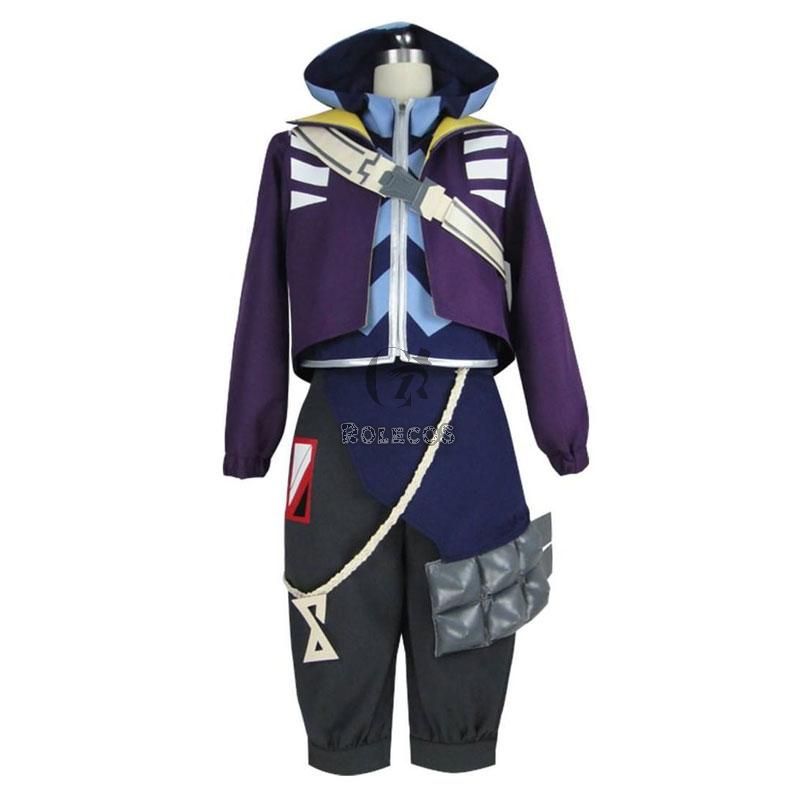 LOL True Damage Ekko Male Cosplay Costume