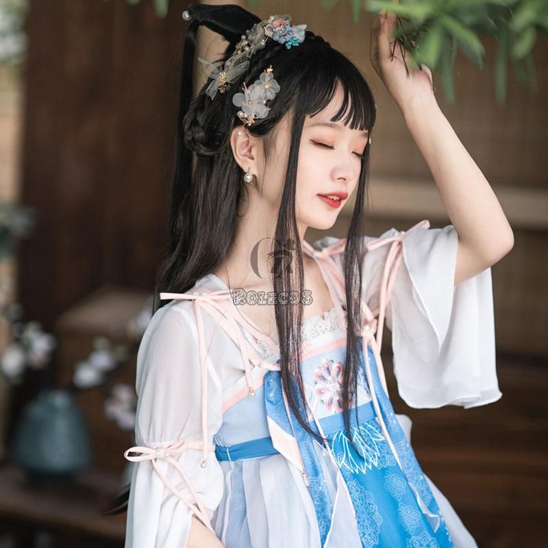 Lolita Cute Sweet Dress 3 Colors Cosplay Costume