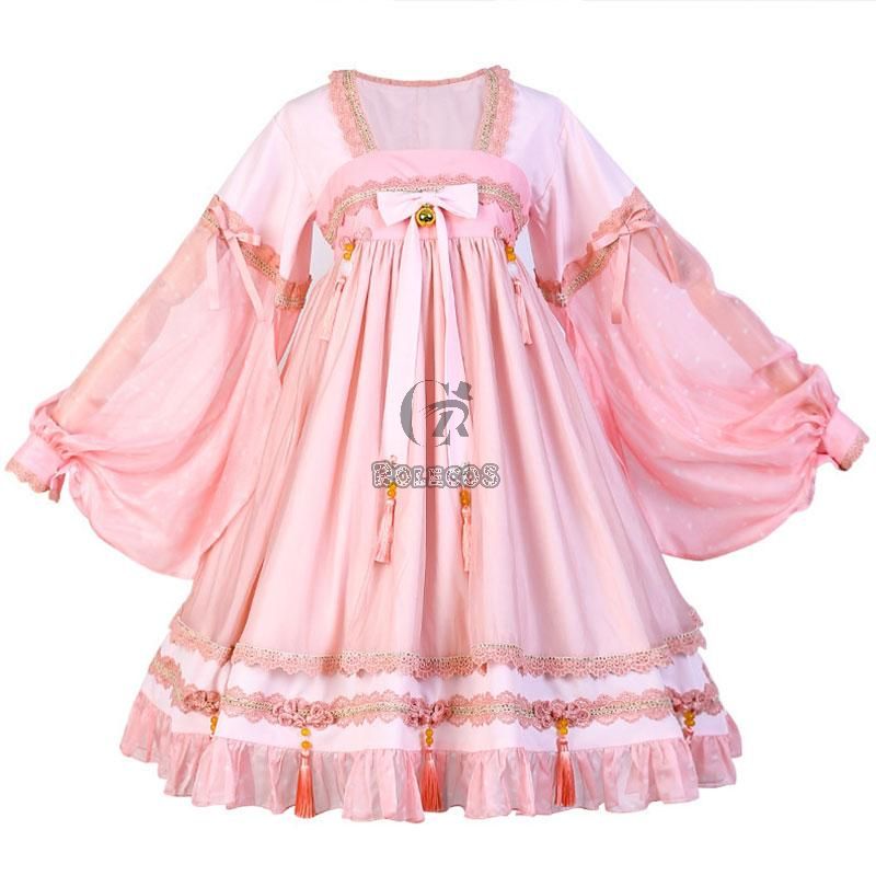 Lolita Dress Cute Girl Sweet Daily Skirt Cosplay Costume