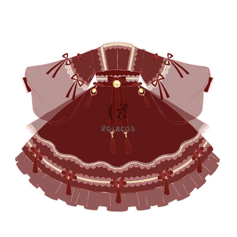 Lolita Dress Cute Girl Sweet Daily Skirt Cosplay Costume