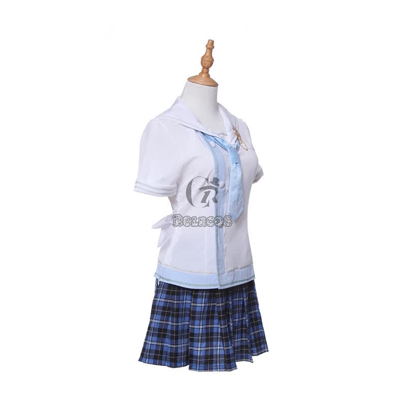 Love Live!! Ayase Eli Daily Sailor Uniform Dresses Skirts Cosplay Costumes