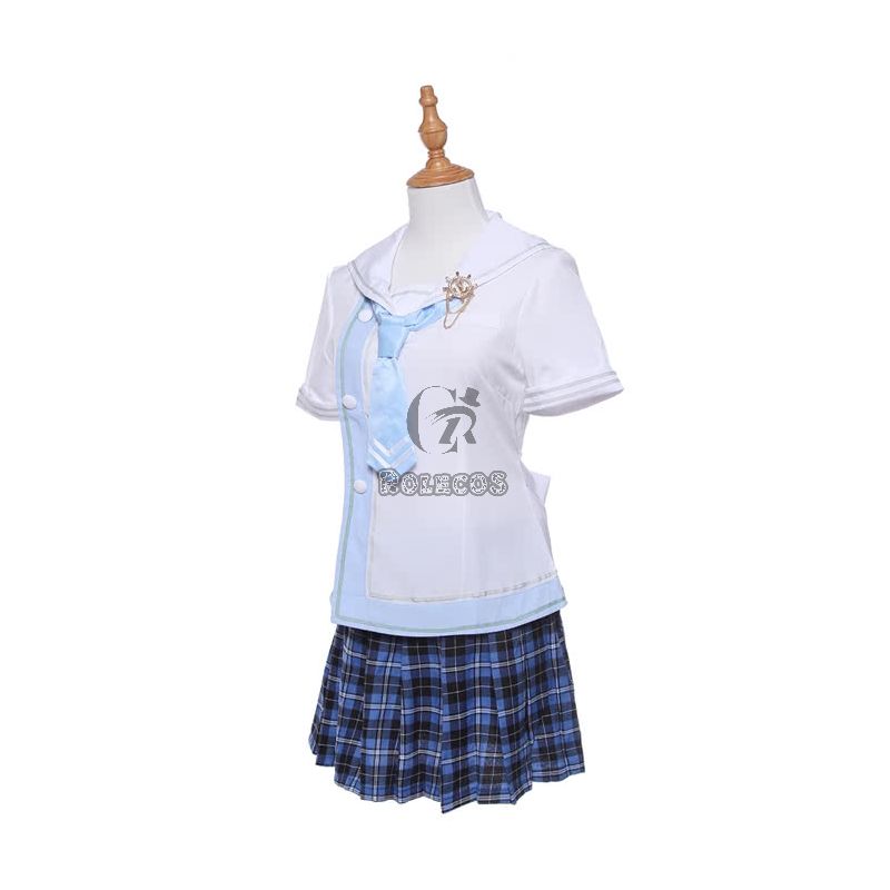 Love Live!! Ayase Eli Daily Sailor Uniform Dresses Skirts Cosplay Costumes