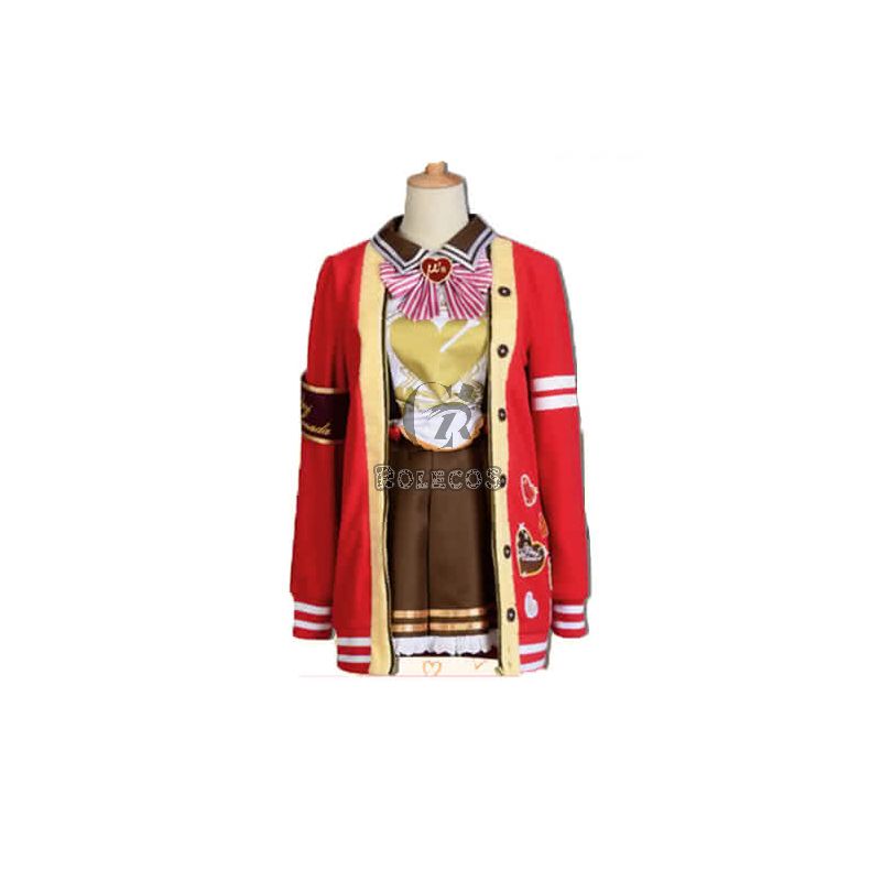 LoveLive Valentine's Day Sonoda Umi Short Dress Suit Cosplay Costumes