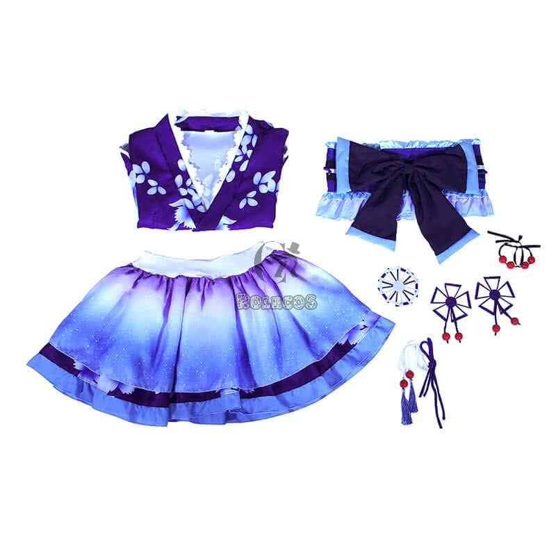 Love Live umi sonoda Kimono Anime Cosplay Costumes
