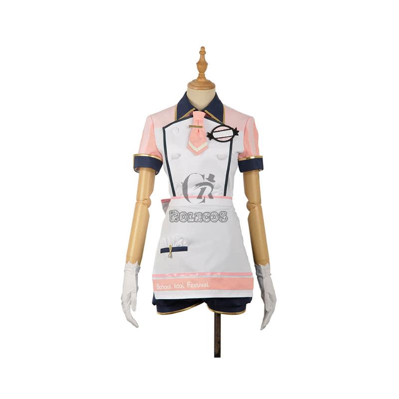 Love Live Ice Cream Nico Yazawa Anime Cosplay Costumes