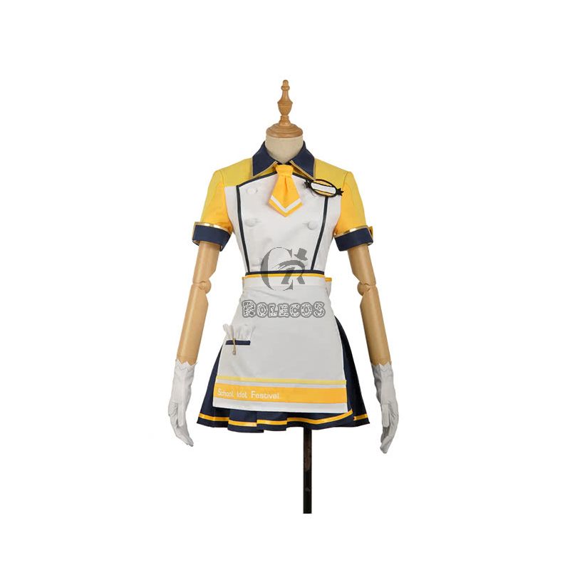 Love Live Icecream Hoshizora Rin Anime Cosplay Costumes
