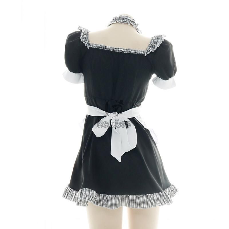 Loving Cutout Cute Maid Suit Cosplay Costume