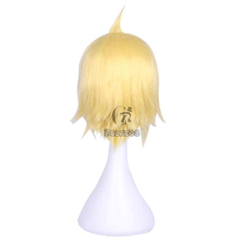 Magical Girl Ore Mahou Shoujo Eternal Dangerous Pretty Blond Short Cosplay Wig
