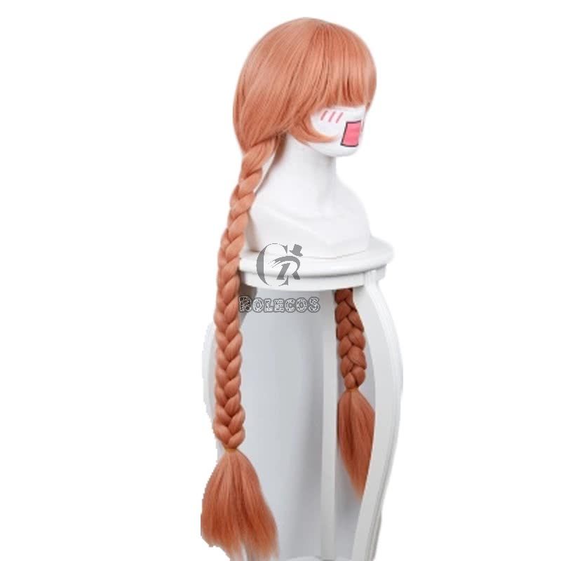 Magical Girl Raising Project Tsubame Murota Top Speed Orange Synthetic Cosplay Wigs 