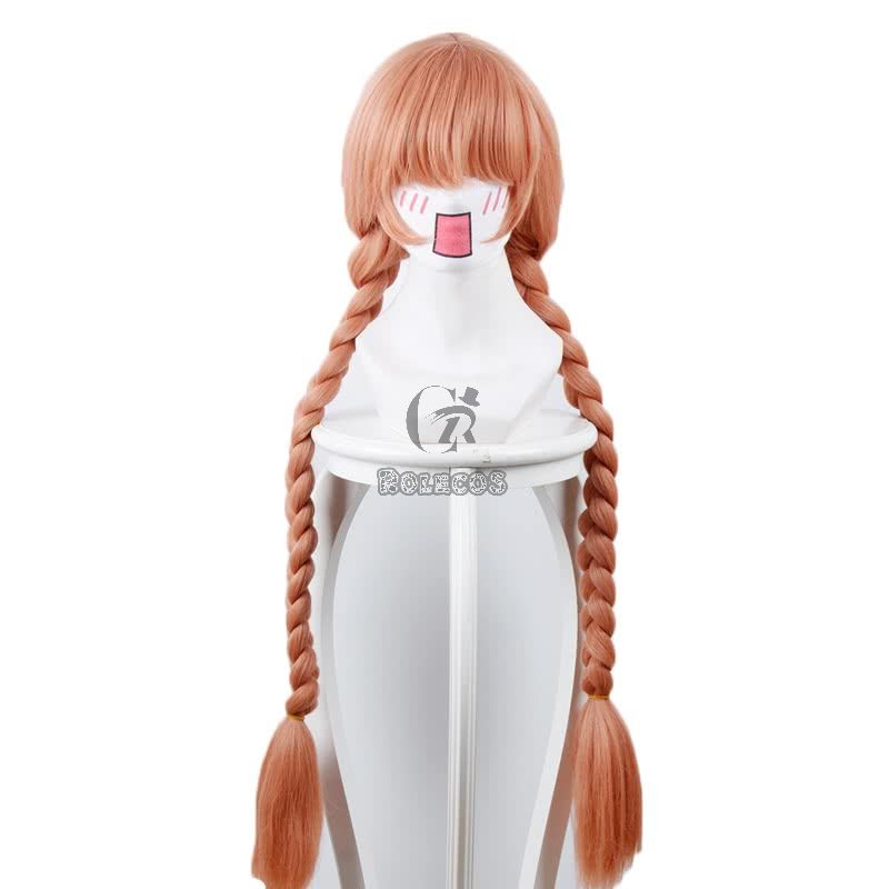 Magical Girl Raising Project Tsubame Murota Top Speed Orange Synthetic Cosplay Wigs 