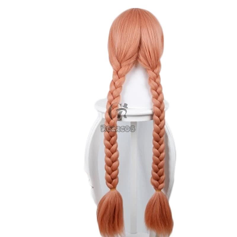 Magical Girl Raising Project Tsubame Murota Top Speed Orange Synthetic Cosplay Wigs 