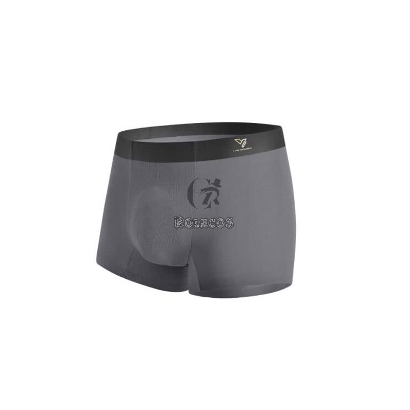 Mens Underwear Elastic Waistband Seamless Comfort