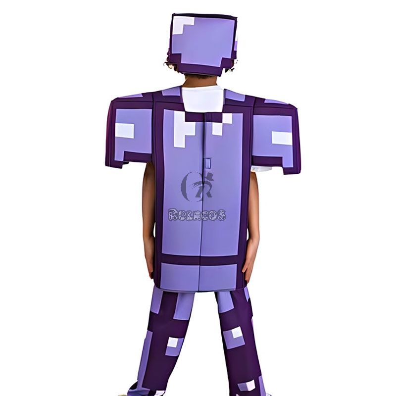 Minecraft Amethyst Equipment Cosplay Costume