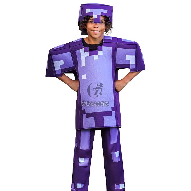 Minecraft Amethyst Equipment Cosplay Costume