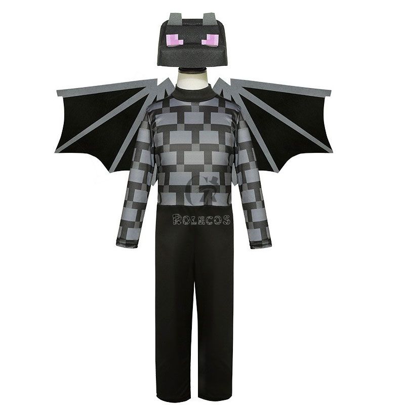 Minecraft Ender Dragon Cosplay Costume Full Set