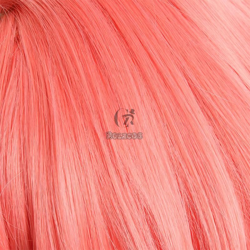 Miss Kobayashi's Dragon Maid ilulu Pink Mixed Color Cosplay Wigs