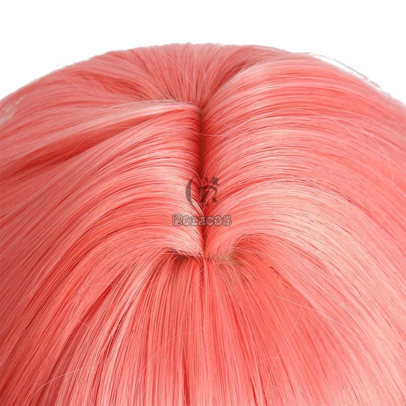 Miss Kobayashi's Dragon Maid ilulu Pink Mixed Color Cosplay Wigs