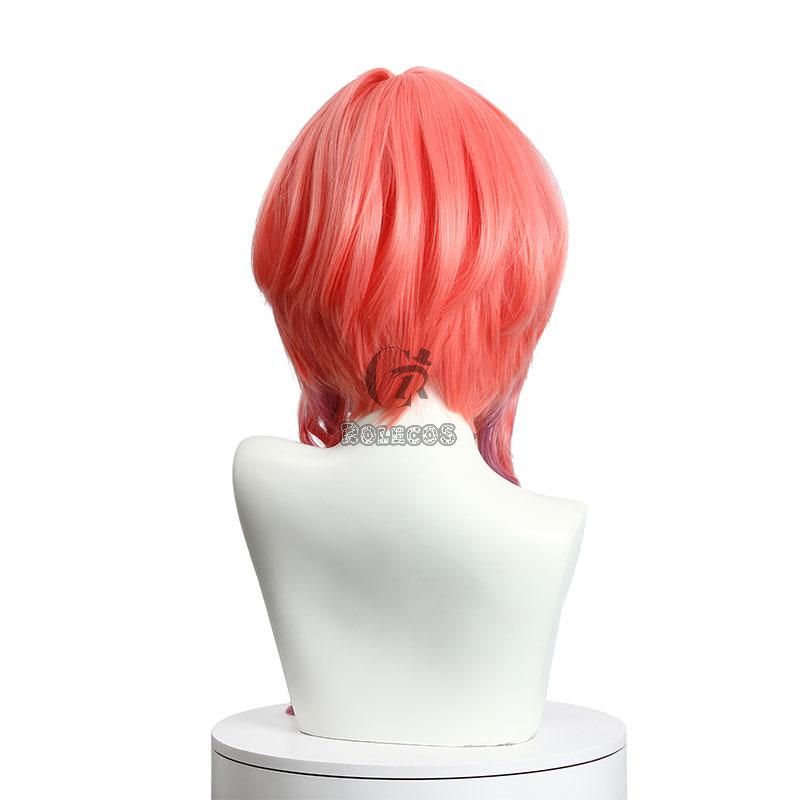 Miss Kobayashi's Dragon Maid ilulu Pink Mixed Color Cosplay Wigs