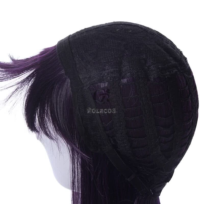 Cardcaptor Sakura Clear Card-hen Tomoyo Daidouji Anime Cosplay Wigs Long Curly Deep Purple Woman Wigs