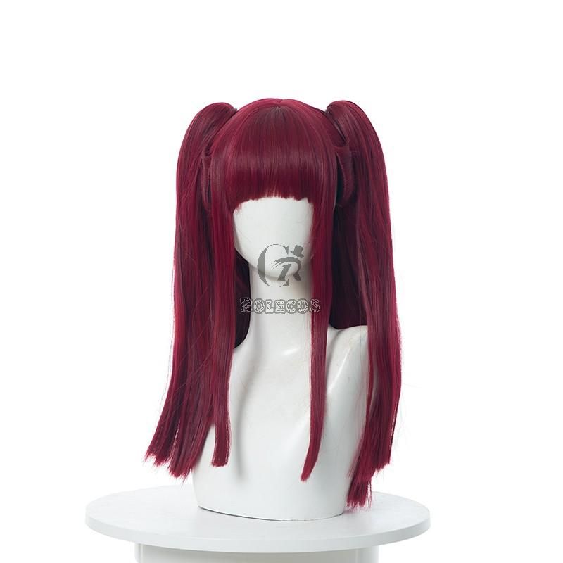 My Dress-Up Darling Marin Kitagawa Little Devil Wine Red Cosplay Wigs