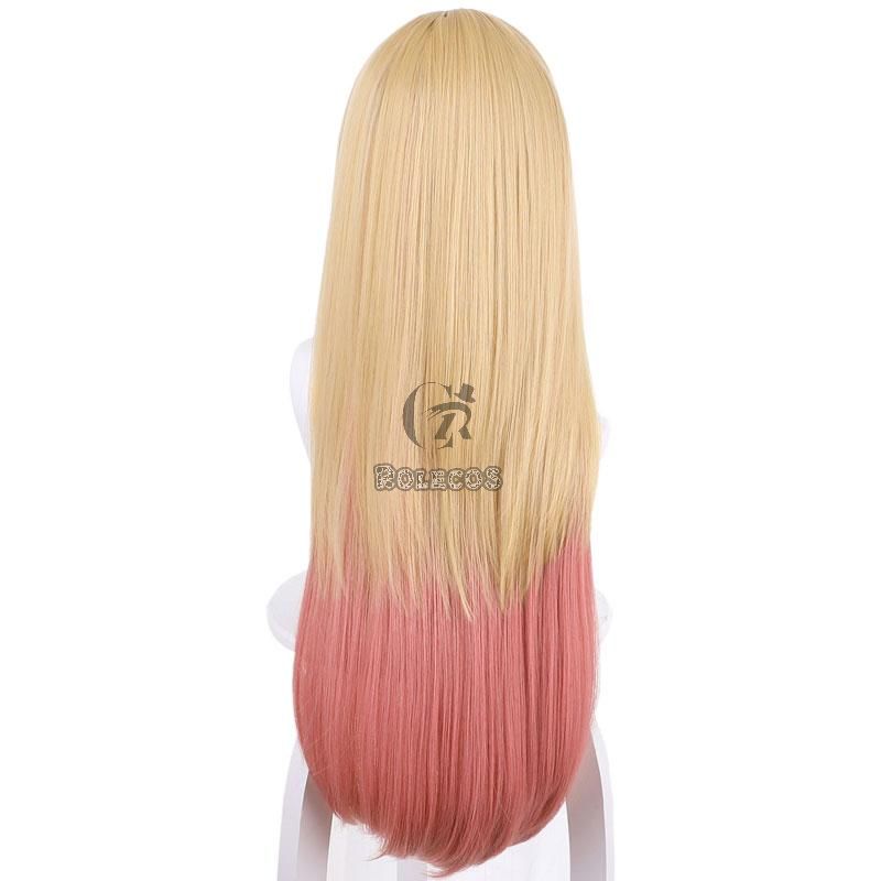 My Dress-Up Darling Marin Kitagawa Yellow Gradient Long Cosplay Wigs