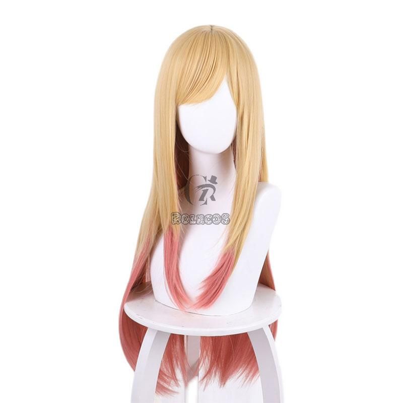 My Dress-Up Darling Marin Kitagawa Yellow Gradient Long Cosplay Wigs