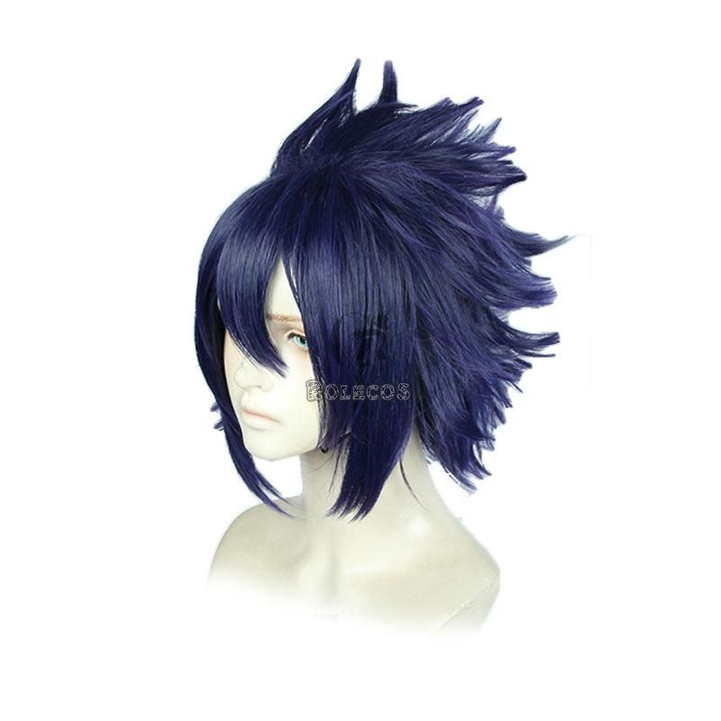 My Hero Academia Amajiki TamakiSuneater Blue Cosplay Wigs