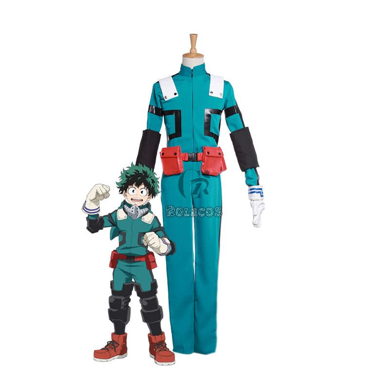 My Hero Academia Izuku Midoriya Cosplay Costumes Second Generation Battle Costumes
