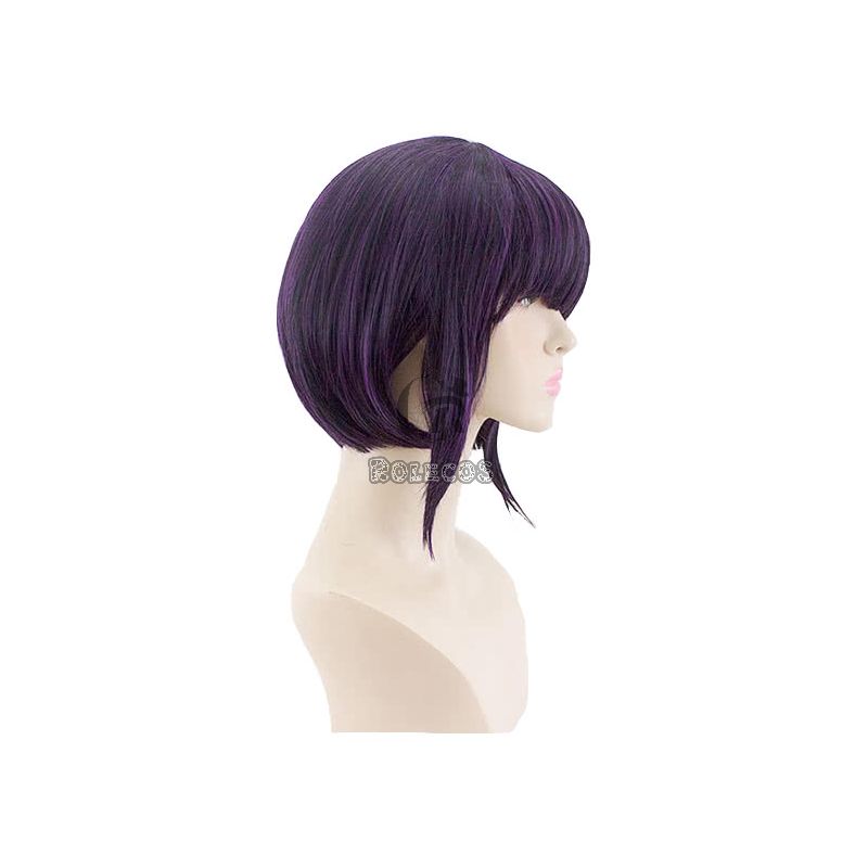 My Hero Academia Kyoka Jiro Purple Short Cosplay Wigs