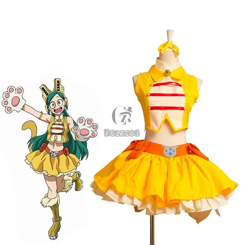 My Hero Academia PUSSY CAT Three Colors Cosplay Costume