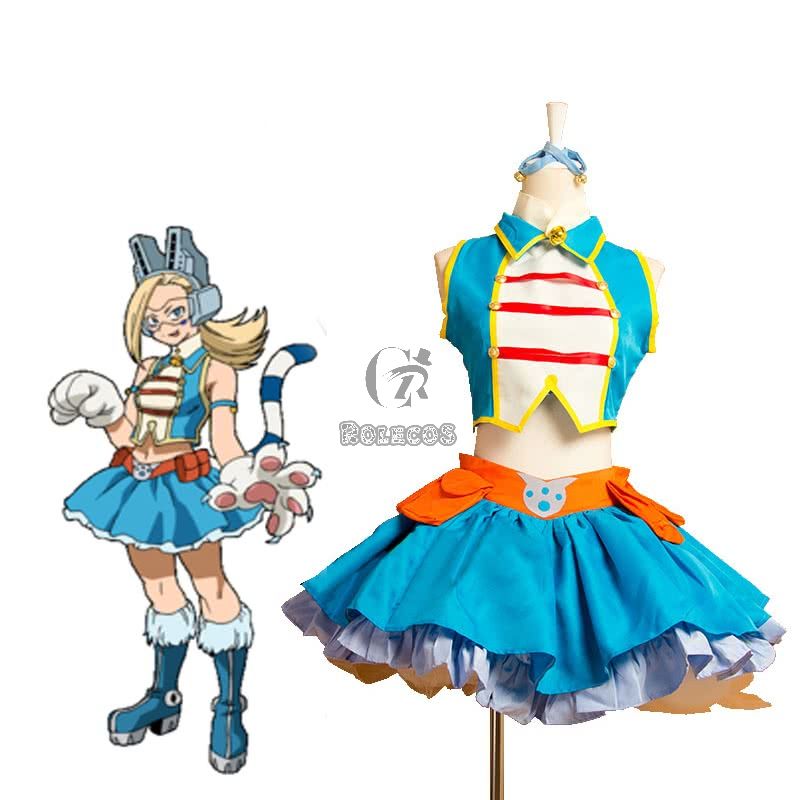 My Hero Academia PUSSY CAT Three Colors Cosplay Costume