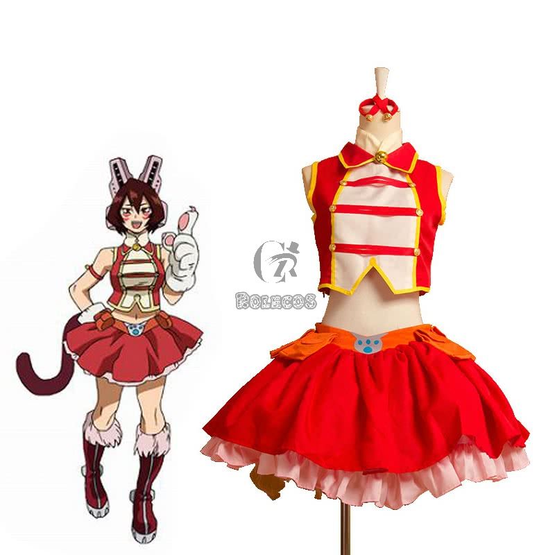 My Hero Academia PUSSY CAT Three Colors Cosplay Costume