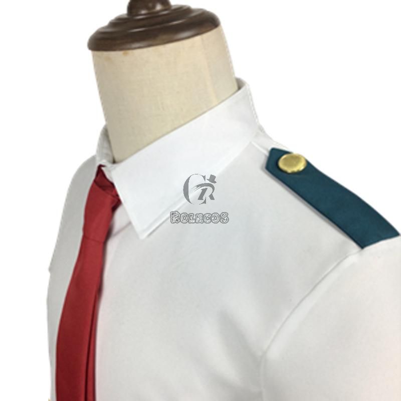 My Hero Academia Summer Short Sleeve Uniform Cosplay Costumes