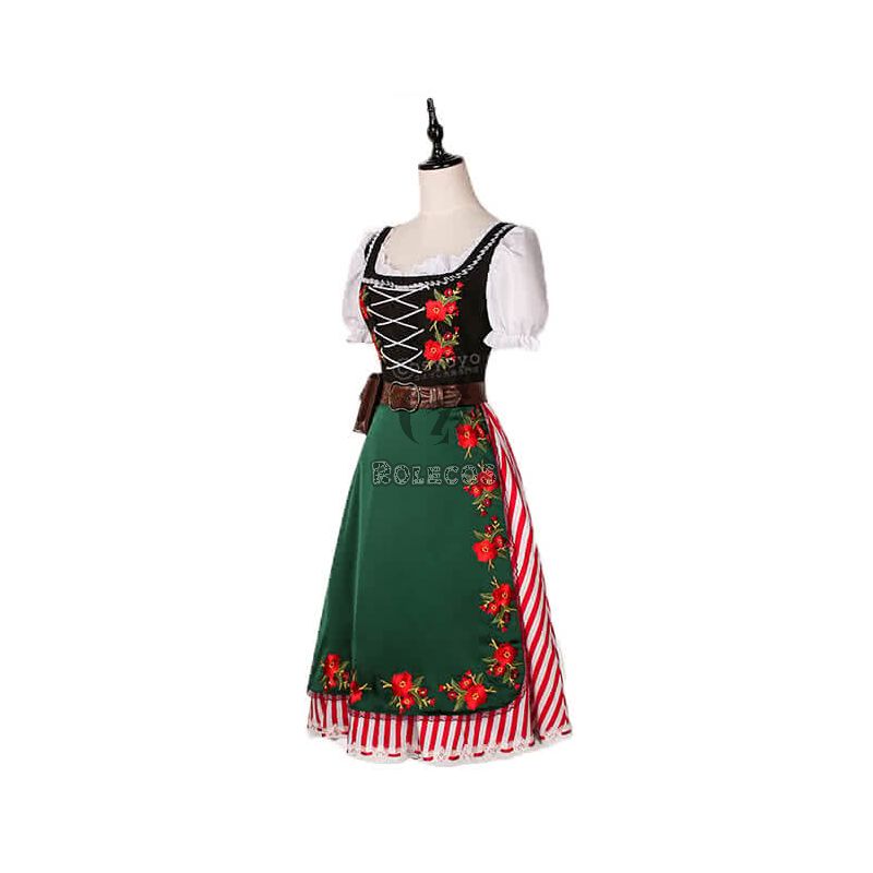 My Hero Academia Tsuyu Asui Anime Cosplay Costumes Beautiful Long Dress
