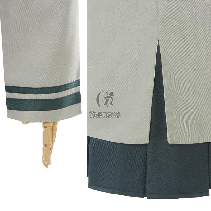 My Hero Academia Tsuyu Asui Cosplay Costumes Students Uniforms