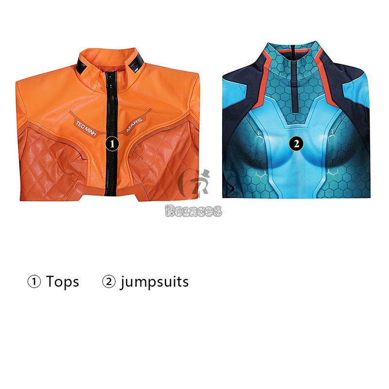 Overwatch Juno Jumpsuit Cosplay Costume