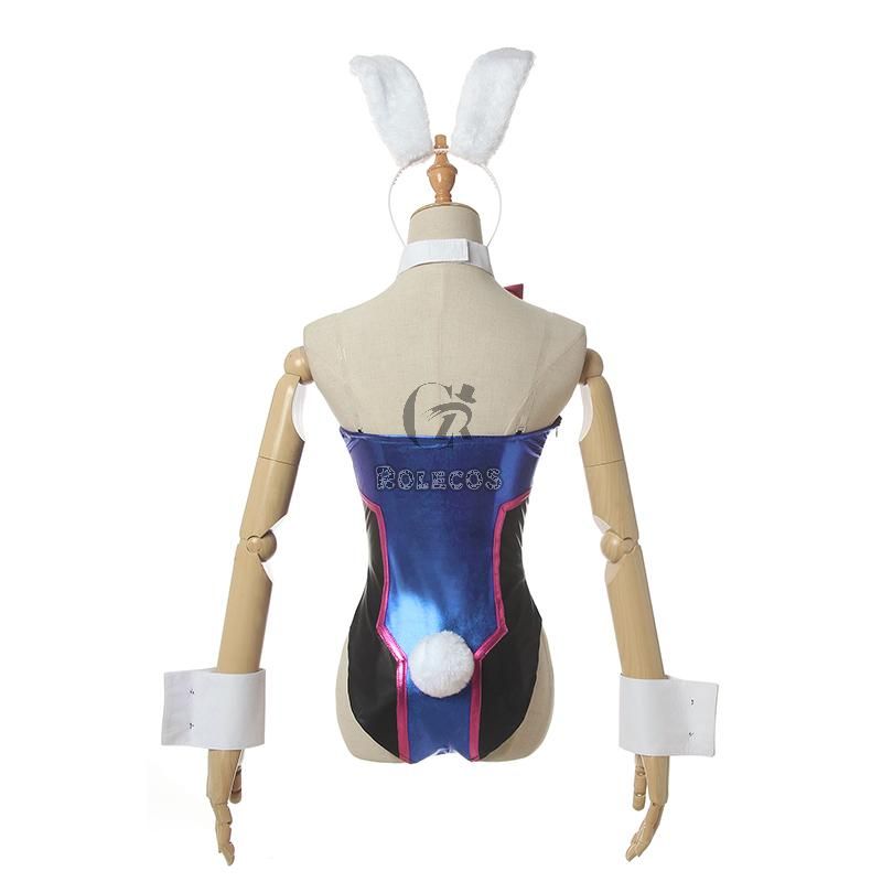 OW Game D.Va Hana Song  Mercy Angel  Bunny girl Cosplay Costume