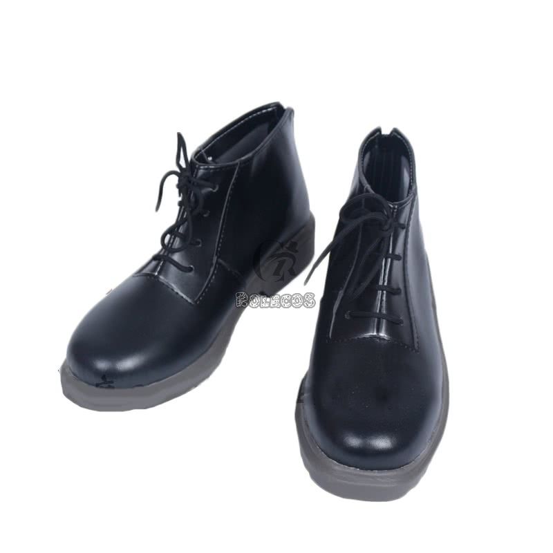 Persona 5 Joker Anime Black Shoes  Game Cosplay Shoes