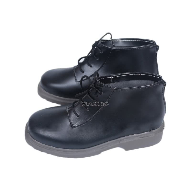 Persona 5 Joker Anime Black Shoes  Game Cosplay Shoes