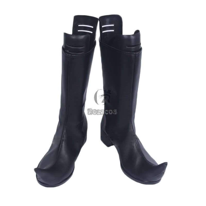 Persona 5 Joker Black Boots Cosplay Shoes