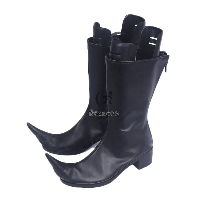Persona 5 Joker Black Boots Cosplay Shoes