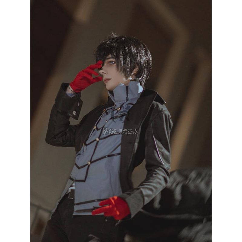 Persona 5 Joker Black Suit Game Cosplay 