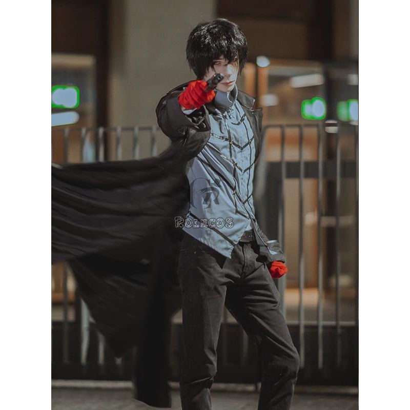 Persona 5 Joker Black Suit Game Cosplay 
