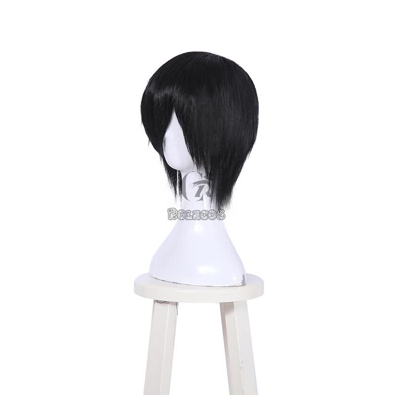 Persona 5 Joker Short Black Cosplay Man Wigs