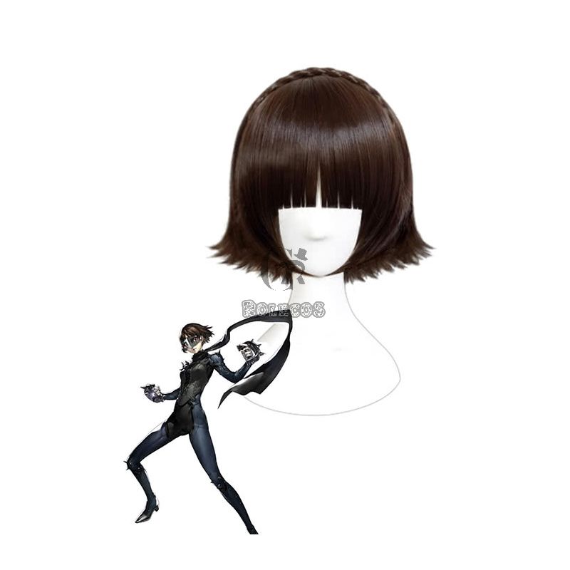 Persona 5 Makoto Niijima Anime Cosplay Wigs