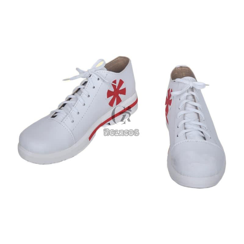 Persona 5 Skull White Sneakers Cosplay Shoes