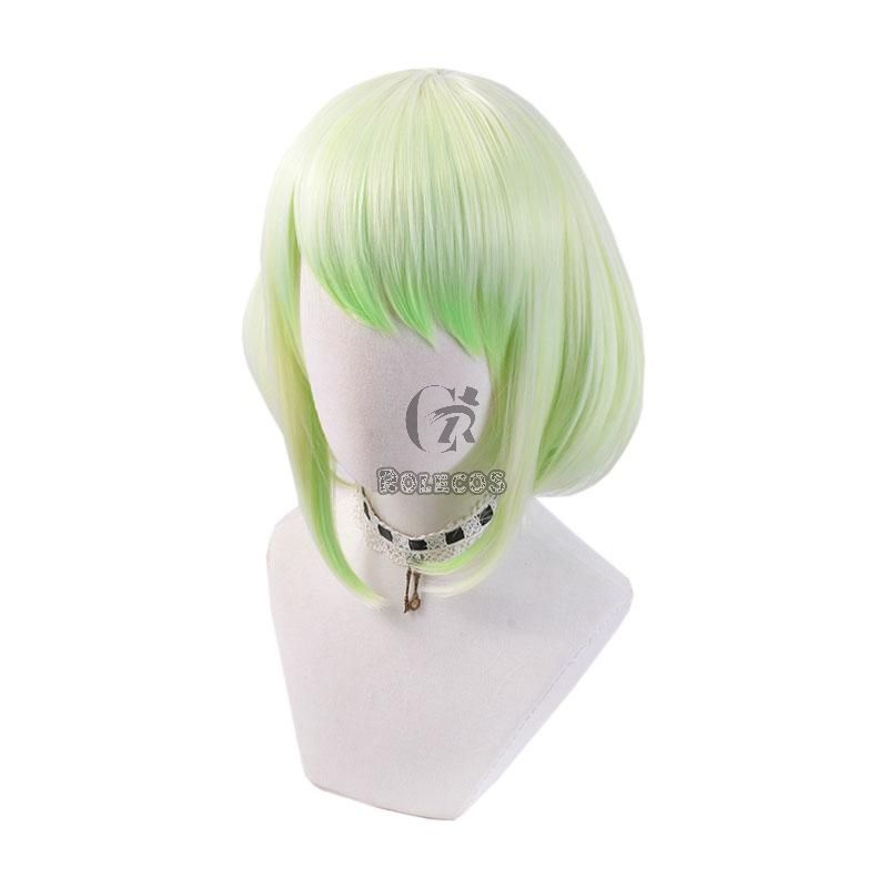 Promare Lio Fotia Green Mixed Color Cosplay Wigs 