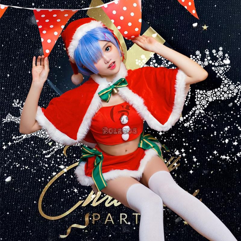 Re  Zero-Starting life in another World Rem Christmas Cosplay Costumes