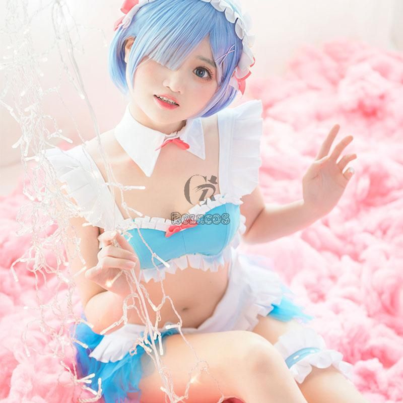 Re  Zero-Starting life in another World Rem Swimsuit Cosplay Costume