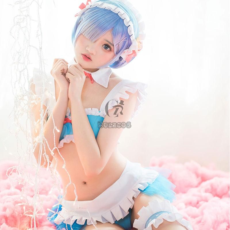 Re  Zero-Starting life in another World Rem Swimsuit Cosplay Costume